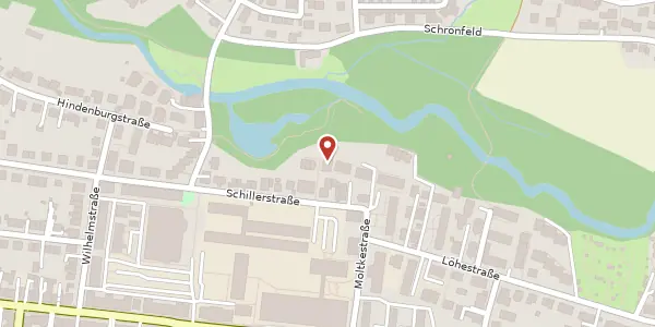 Karte der Umgebung von Schillerstr. 61 F, 91054 Erlangen
