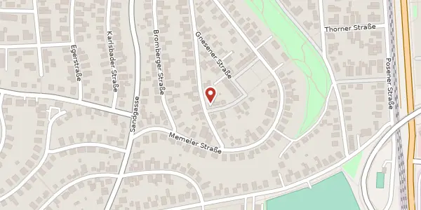Karte der Umgebung von Graudenzer Straße 4, 93057 Regensburg