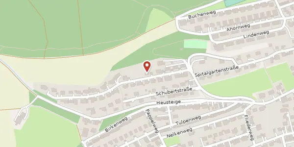 Karte der Umgebung von Silcherweg 22, 89275 Elchingen
