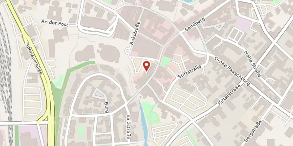 Karte der Umgebung von Breite Straße 40 - 44, 25524 Itzehoe