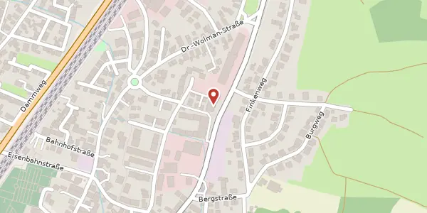 Karte der Umgebung von Landstraße 69, 76547 Sinzheim
