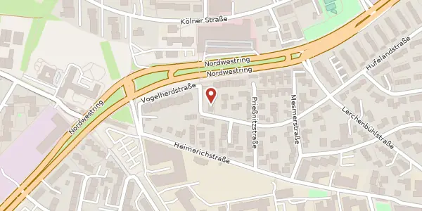 Karte der Umgebung von Friedrich-Löffler-Str. 26, 90419 Nürnberg