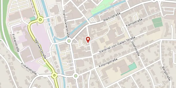 Karte der Umgebung von Kurfürst-Heinrich-Str. 10, 57462 Olpe