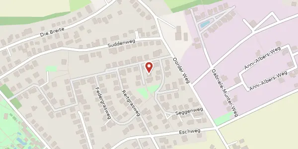 Karte der Umgebung von Waldschmiele 3, 48531 Nordhorn