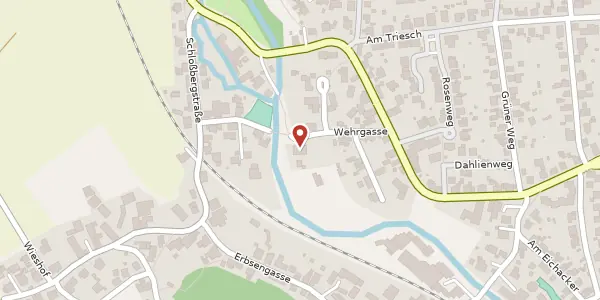 Karte der Umgebung von Wehrgasse 10, 36304 Alsfeld