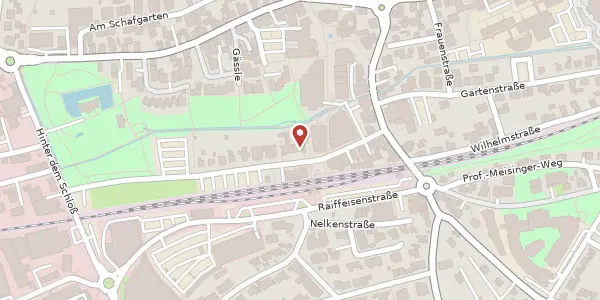 Karte der Umgebung von Bahnhofstraße 12-14, 74906 Bad Rappenau