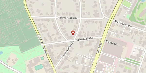 Karte der Umgebung von Milinowskistraße 2, 14169 Berlin