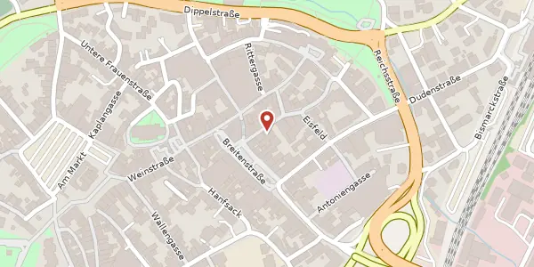 Karte der Umgebung von Badestube 3, 36251 Bad Hersfeld