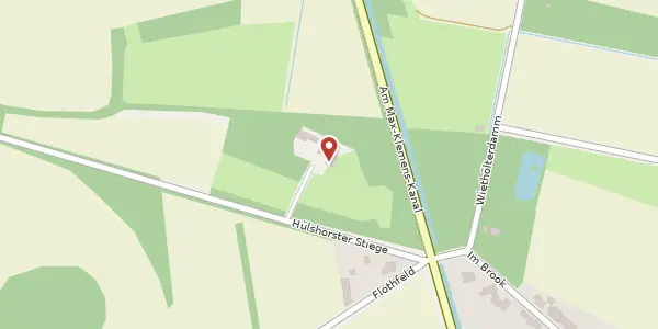 Karte der Umgebung von Hülshorster Stiege 8, 48268 Greven