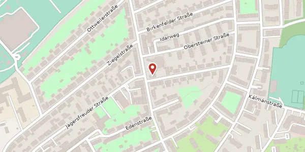 Karte der Umgebung von St. Albert Straße 73, 66113 Saarbrücken