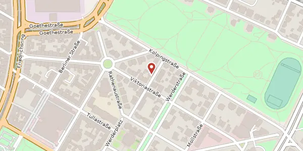 Karte der Umgebung von Lachnerstraße 13, 68161 Mannheim