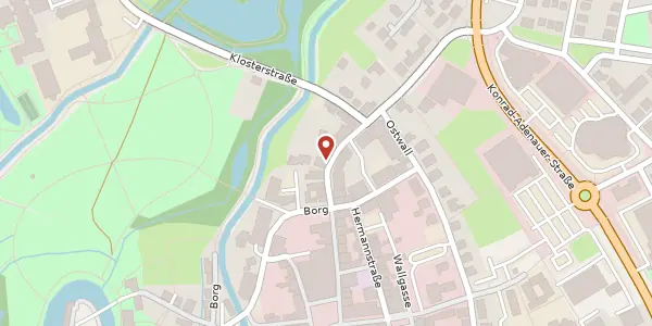 Karte der Umgebung von Münsterstr. 34, 59348 Lüdinghausen