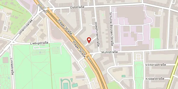 Karte der Umgebung von Stiftsstraße 7, 04317 Leipzig