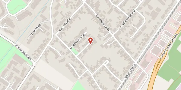 Karte der Umgebung von Schillerstraße 12, 50354 Hürth