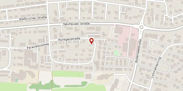 Karte der Umgebung von Röntgenstraße 39, 78532 Tuttlingen