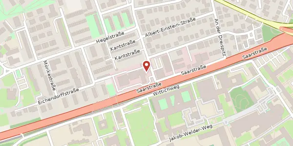 Karte der Umgebung von Kantstraße 1, 55122 Mainz