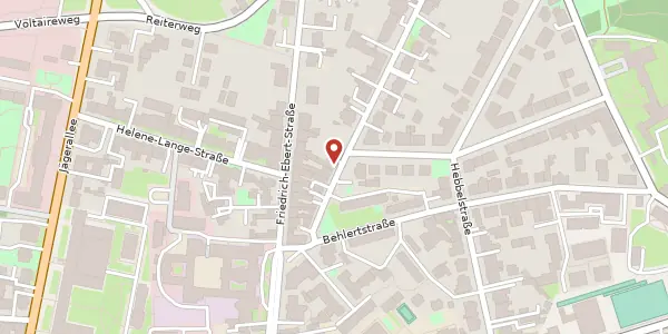 Karte der Umgebung von Eisenhartstraße 22, 14469 Potsdam