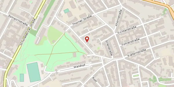 Karte der Umgebung von Hultschiner Str. 12, 42283 Wuppertal