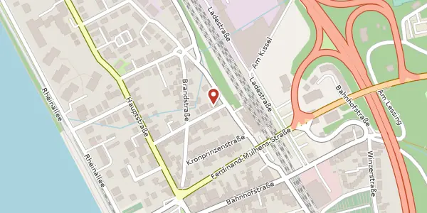 Karte der Umgebung von Kaiserstraße 15, 53639 Königswinter
