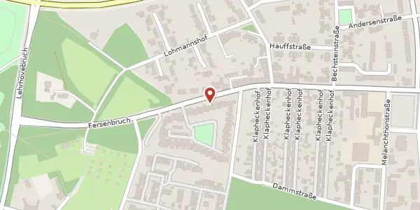 Karte der Umgebung von Fersenbruch 57, 45883 Gelsenkirchen