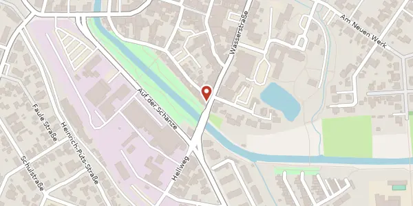 Karte der Umgebung von Wasserstr. 1, 33378 Rheda-Wiedenbrück