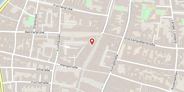 Karte der Umgebung von Breite Straße 44 - 46, 23552 Lübeck