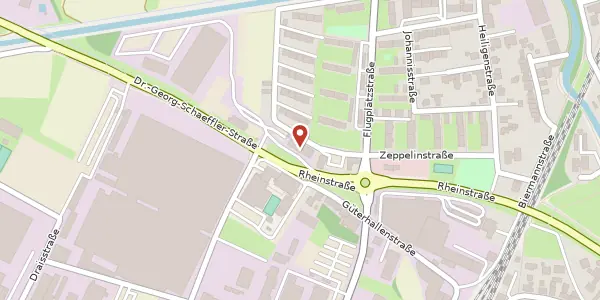 Karte der Umgebung von Rheinstraße 8, 77933 Lahr