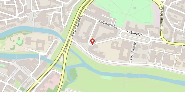 Karte der Umgebung von Theodorstr. 2a, 90489 Nürnberg