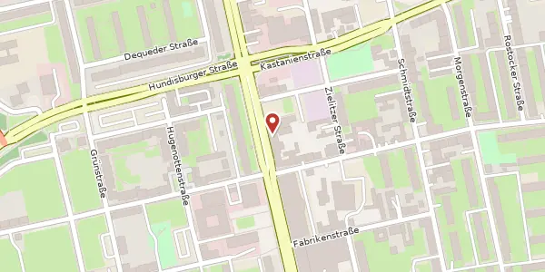 Karte der Umgebung von Lübecker Str. 99, 39124 Magdeburg