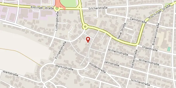 Karte der Umgebung von Marktstraße 7, 73779 Deizisau