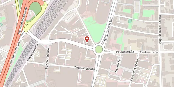Karte der Umgebung von Feilenstr. 2, 33602 Bielefeld