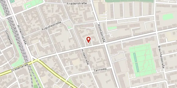 Karte der Umgebung von Weingartenstraße 19 a, 77654 Offenburg