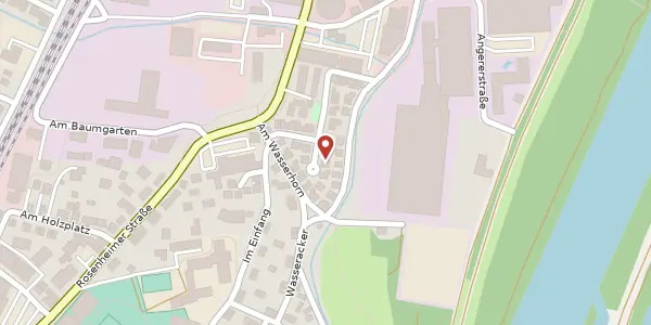 Karte der Umgebung von St.-Erasmus-Str. 18, 83064 Raubling