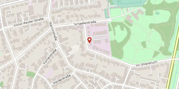 Karte der Umgebung von Am Stadtgarten 30, 44623 Herne