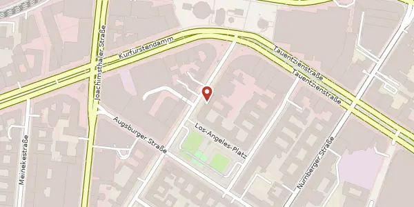 Karte der Umgebung von Rankestraße 31, 10789 Berlin