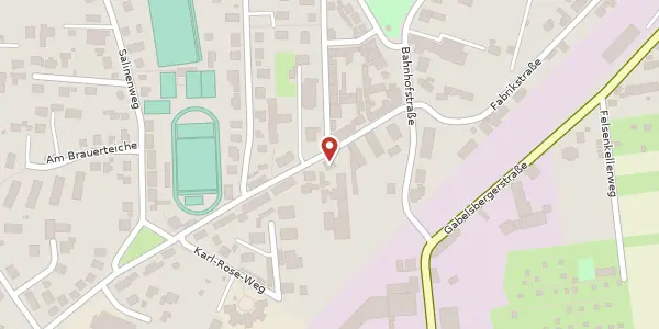 Karte der Umgebung von Marienstraße 3, 38364 Schöningen