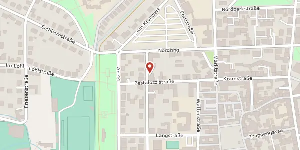 Karte der Umgebung von Westring 1, 76829 Landau in der Pfalz