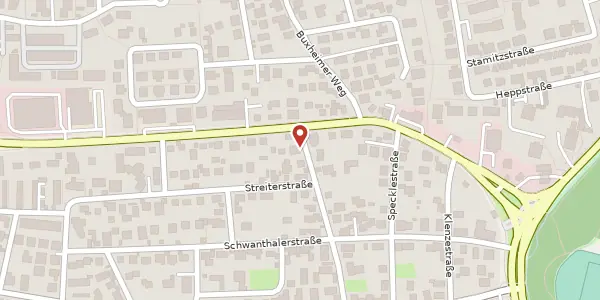 Karte der Umgebung von Heidemannstr. 2 a, 85049 Ingolstadt