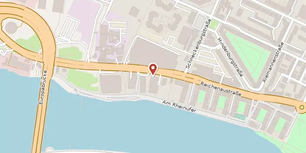 Karte der Umgebung von Reichenaustraße 15, 78467 Konstanz