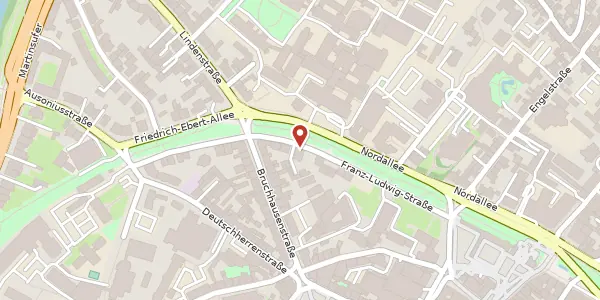 Karte der Umgebung von Franz-Ludwig-Straße 21, 54290 Trier