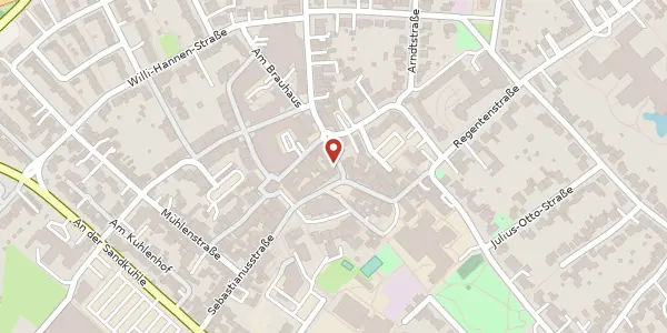 Karte der Umgebung von Hindenburgstr. 1, 41352 Korschenbroich