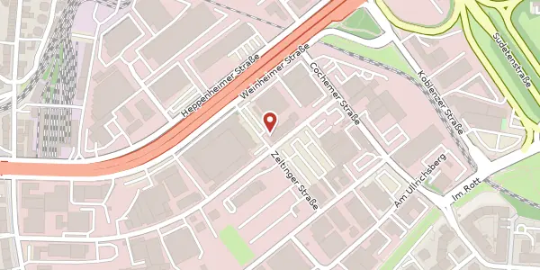 Karte der Umgebung von Weinheimer Str. 68, 68309 Mannheim