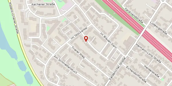 Karte der Umgebung von Düsseldorferstr. 10, 50389 Wesseling