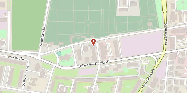 Karte der Umgebung von Lortzingstraße 37, 01307 Dresden