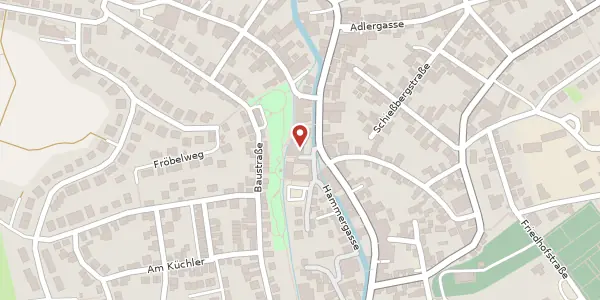 Karte der Umgebung von Hammergasse 7, 64372 Ober-Ramstadt