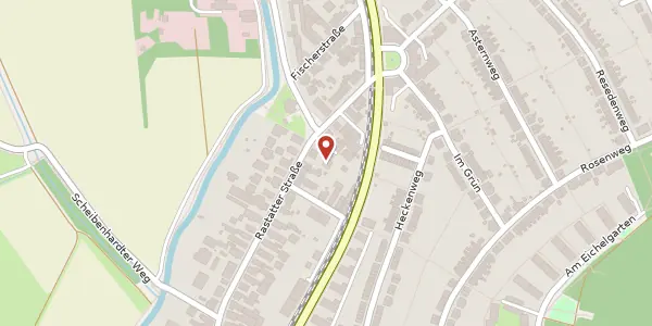 Karte der Umgebung von Rastatter Str. 63 a, 76199 Karlsruhe