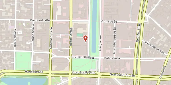Karte der Umgebung von Königsallee 59, 40215 Düsseldorf
