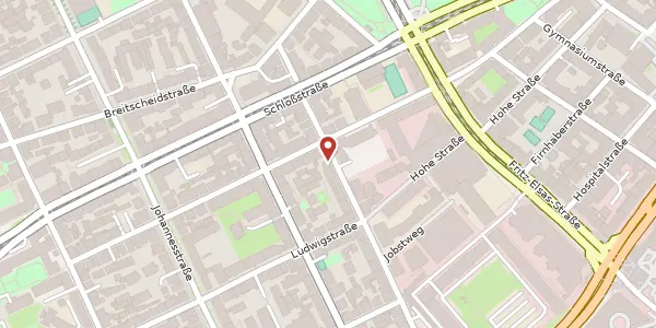 Karte der Umgebung von Weimarstraße 31, 70176 Stuttgart
