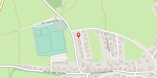 Karte der Umgebung von Berndorferstr. 30, 82396 Pähl