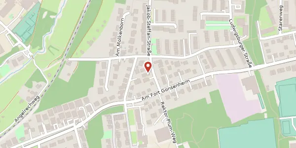Karte der Umgebung von Jakob-Steffan-Straße 1a, 55122 Mainz